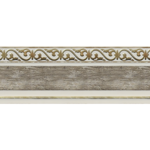 Планка декоративная. DENI. Винтажное золото