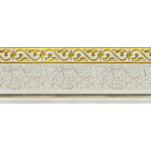 Планка декоративная. DENI. Золотой мрамор