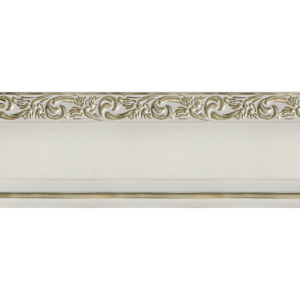 Планка декоративная. KANA. Белый с золотом