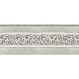 Планка декоративная. MIRA. Серебряный мрамор