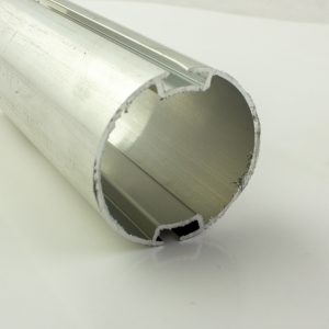 Труба алюминиевая. 2-пазовая. D38 мм. 6 м. уп. 10 шт