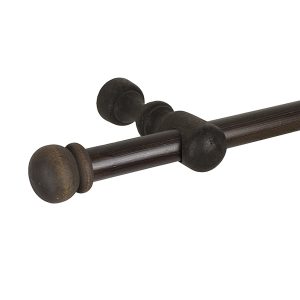 Деревянный карниз, 1 ряд, Орех | 1.25 м