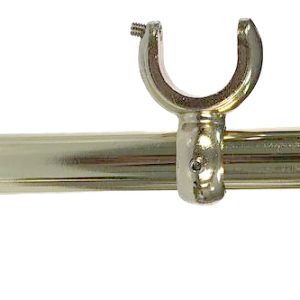 Кронштейн KN-S стеновой. 1 ряд. D19. Латунь