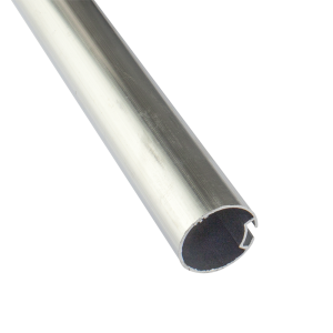 Труба алюминиевая с пазом D25 мм, 5.8 м, упак. 20 шт