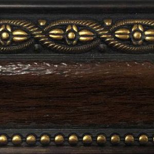 Багетный карниз "Ирис 6" с фурнитурой, 2 ряд, Венге