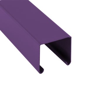 Карниз G-25. АКРИЛ. Фиолетовый. 4.0 м. упак. 20 шт