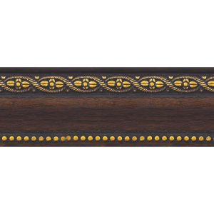 Багетный карниз "Ирис 6" с фурнитурой, Венге