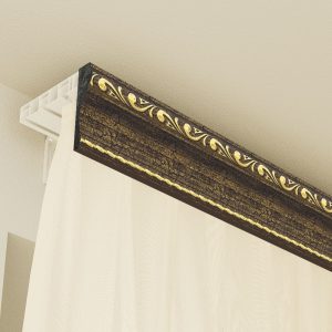 Багетный карниз "Медея" с фурнитурой, Венге