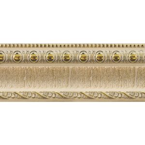 Багетный карниз "Олива" с фурнитурой, Молочный