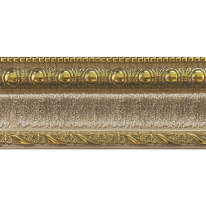 Багетный карниз "Олива" с фурнитурой, Золото