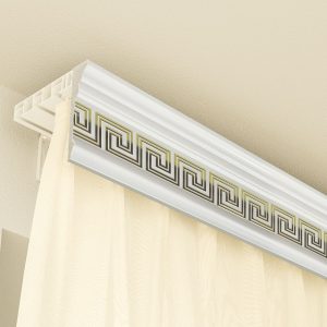 Багетный карниз "Versace" с фурнитурой, Золото