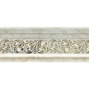 Багетный карниз "Вензель" с фурнитурой, Бежевый