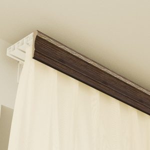 Багетный карниз "Нова" с фурнитурой, Венге