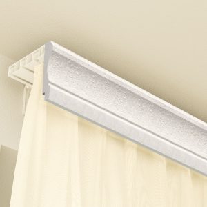 Багетный карниз "Феро" с фурнитурой, Белый
