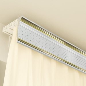 Багетный карниз "Lumini" с фурнитурой, Золото