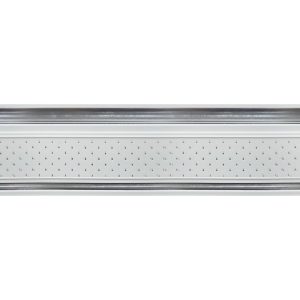 Багетный карниз "Lumini" с фурнитурой, Серебро