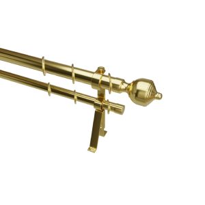 Стычной карниз "Абира СТ", н. 54, 2 ряд, D28/19, Латунь