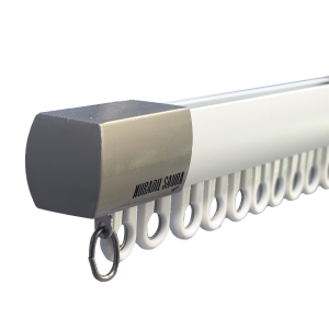 Карниз "ASYL", с фурнитурой, белый