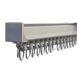 Карниз "KUBIK", с фурнитурой, серый