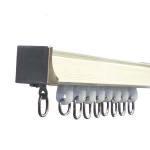 Карниз "KUBIK", с фурнитурой, белый